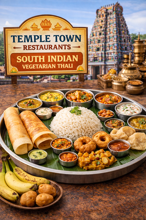 South Indian Vegetarian Thali