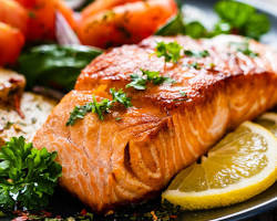 Fire Grilled Salmon